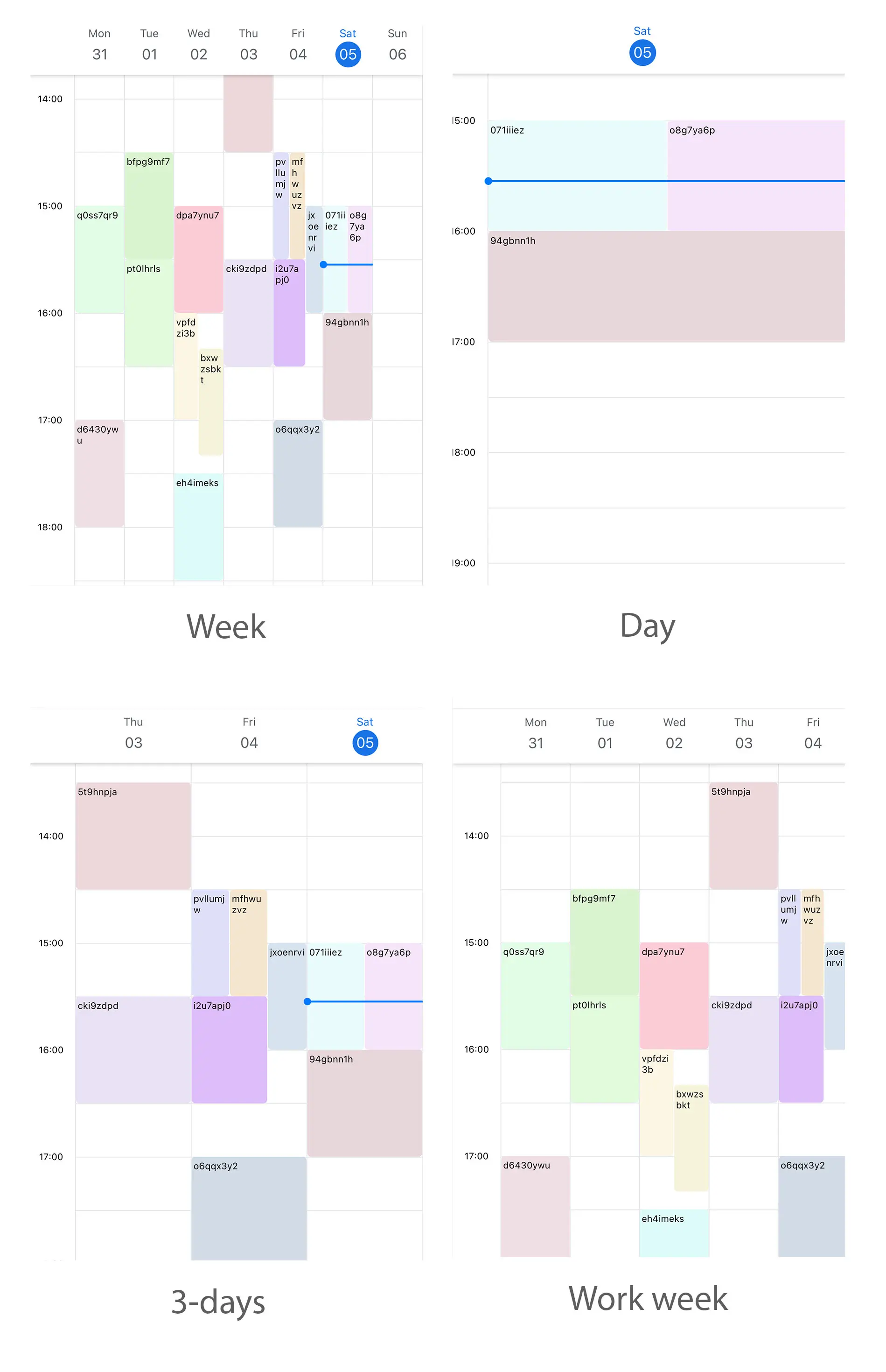 React Native Calendar Kit